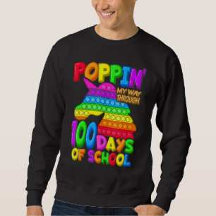 Sudadera Pónganme camino a través de 100 días de escuela, h