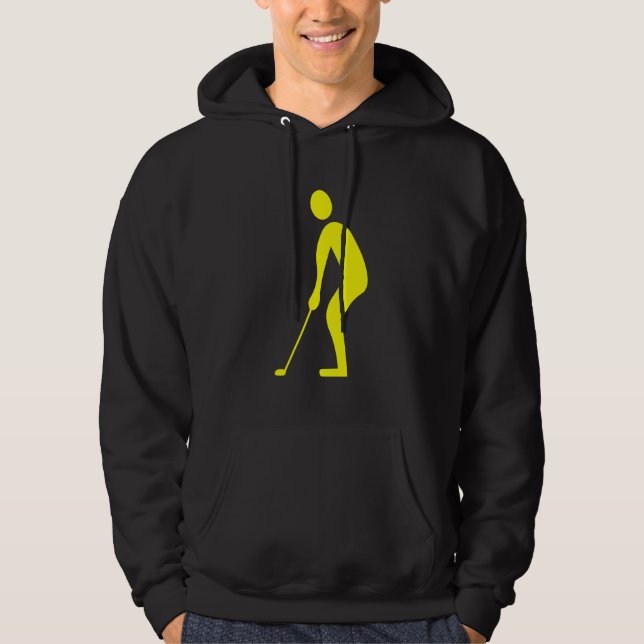 Sudadera Poniendo - Amarillo (Anverso)