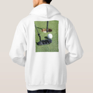Sudadera Poniendo El Golf En El Verde,
