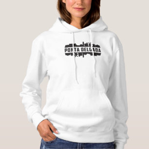 Sudadera Ponta Delgada Portugal Skyline Cityscape Gift Idea