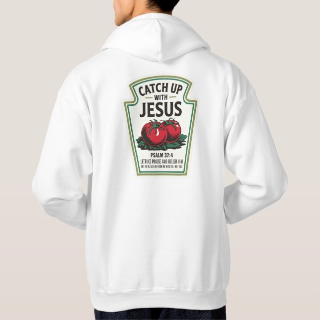 Sudadera Ponte al día con Jesús (Reverso)