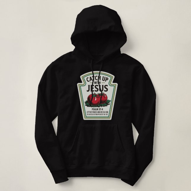 Sudadera Ponte al día con Jesús (Diseño del anverso)