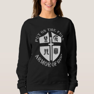 Sudadera Ponte toda la armadura de Dios Knight Grace Biblia