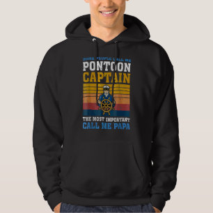 Sudadera Pontoon Papa Algunos Me Llaman Capitán De Pontón
