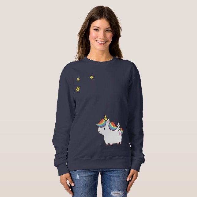 Sudadera Pony unicornio (Anverso completo)