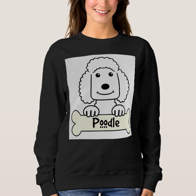 Sudadera Poodle (Anverso)