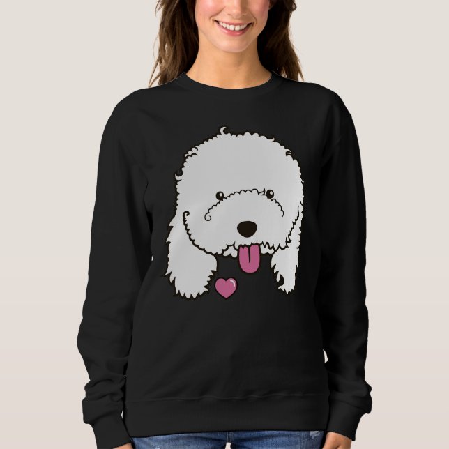 Sudadera Poodle 2 (Anverso)