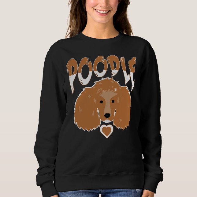 Sudadera Poodle 3 (Anverso)