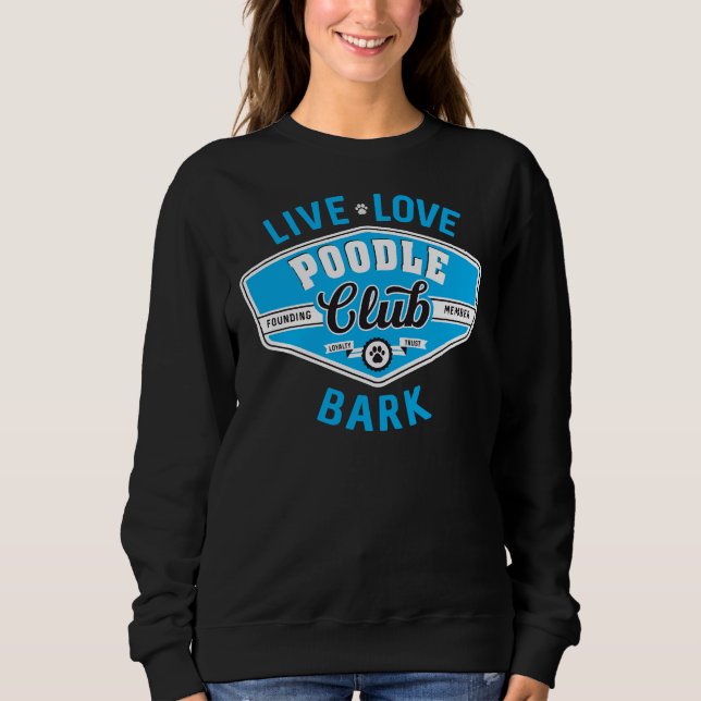 Sudadera Poodle Club Face Scoop (Anverso)