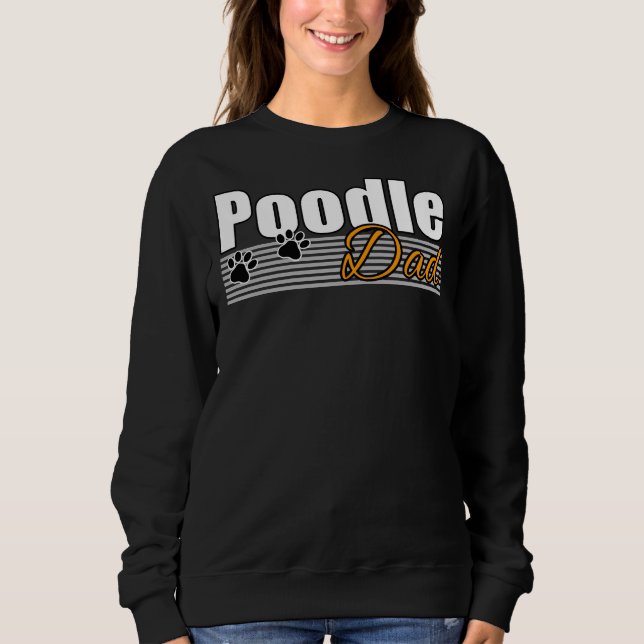 SUDADERA POODLE DAD (Anverso)