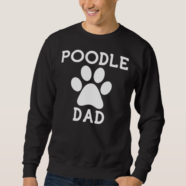 Sudadera Poodle Dad Paw (Anverso)