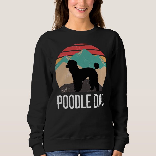 Sudadera Poodle Dad T- (Anverso)