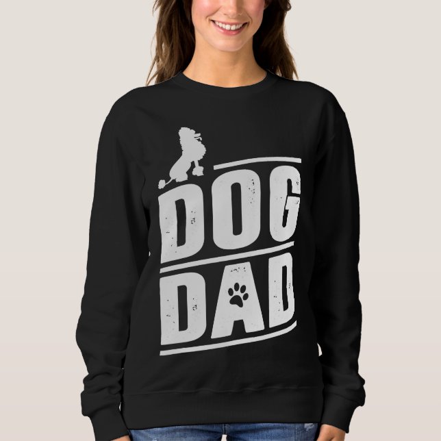 Sudadera Poodle Dog Dad (Anverso)