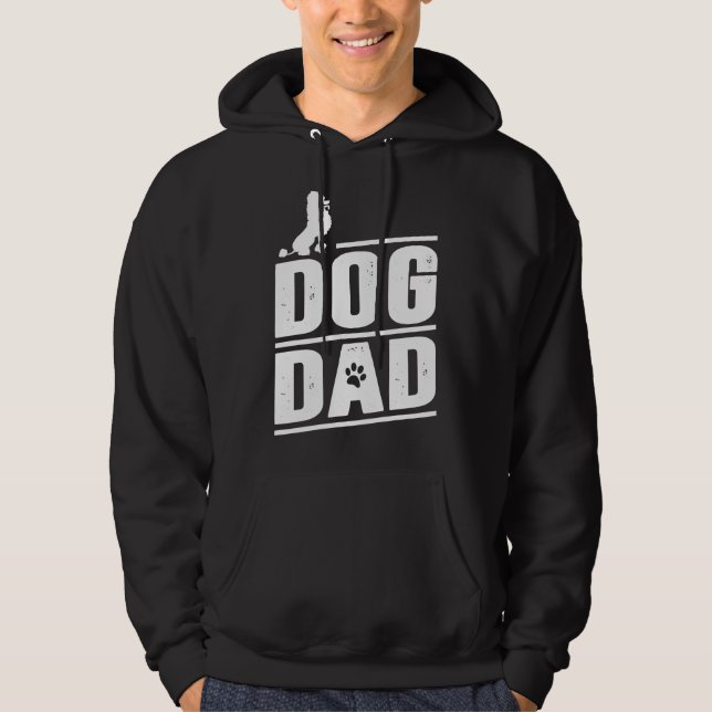 Sudadera Poodle Dog Dad (Anverso)