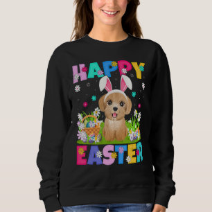 Sudadera Poodle Dog Happy Easter Bunny Poodle Easter Sund