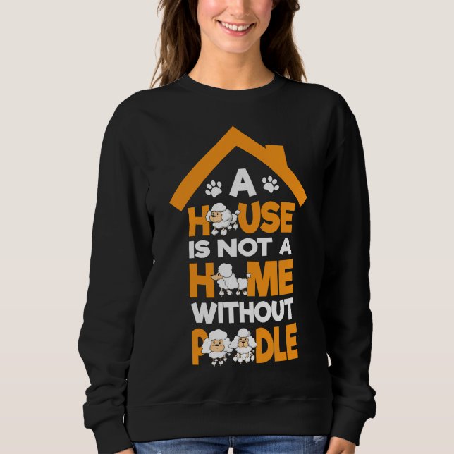 Sudadera Poodle Dog Mamá Walker Perro Dueño (Anverso)