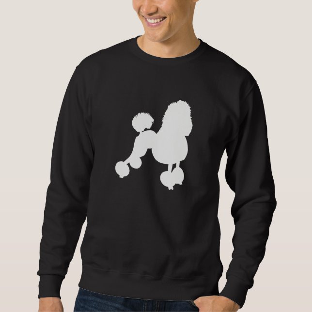 Sudadera Poodle Dog  Mom Dad Pet Cute  Puppy (Anverso)