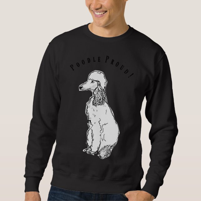 Sudadera Poodle Dog Proud (Anverso)