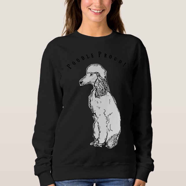 Sudadera Poodle Dog Proud (Anverso)