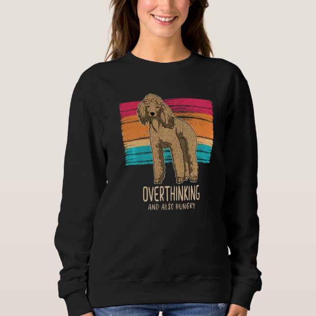 Sudadera Poodle Dog Vintage 4 (Anverso)