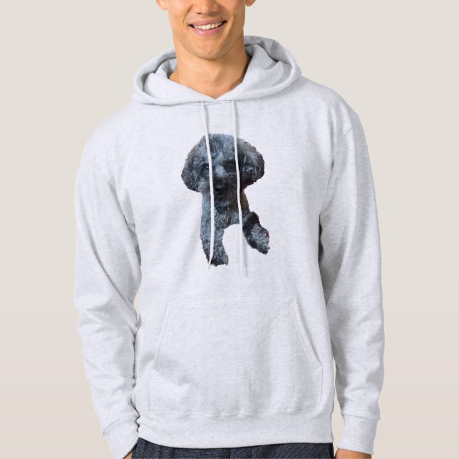 Sudadera Poodle en miniatura adorable (Anverso)