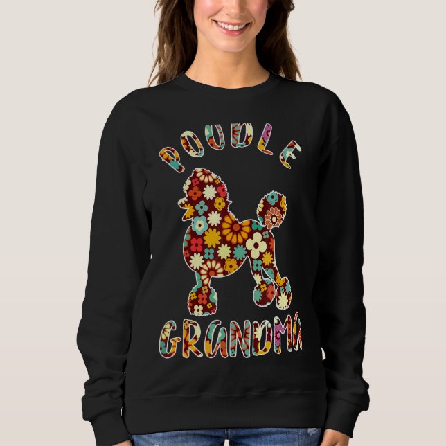 Sudadera Poodle Grandma Funny Poodle Dueño (Anverso)