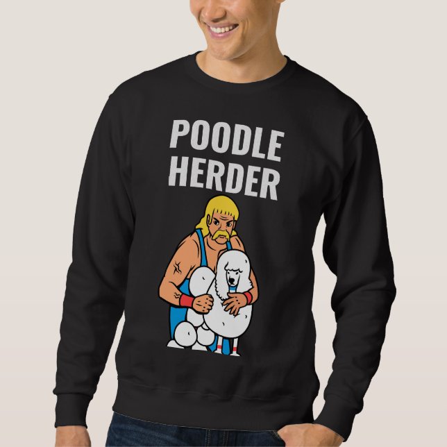 Sudadera Poodle Herder (Anverso)