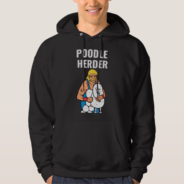 Sudadera Poodle Herder (Anverso)