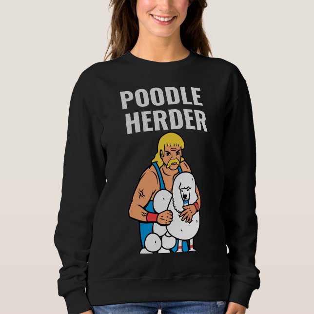 Sudadera Poodle Herder (Anverso)