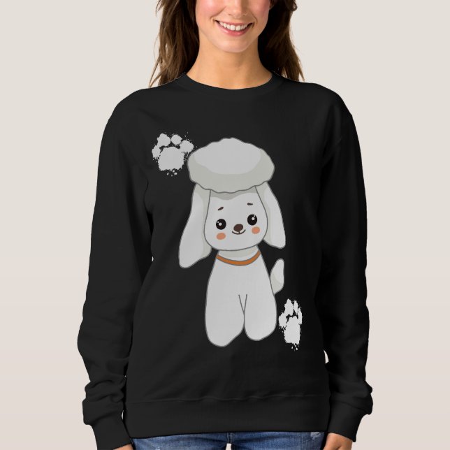Sudadera Poodle Love (Anverso)