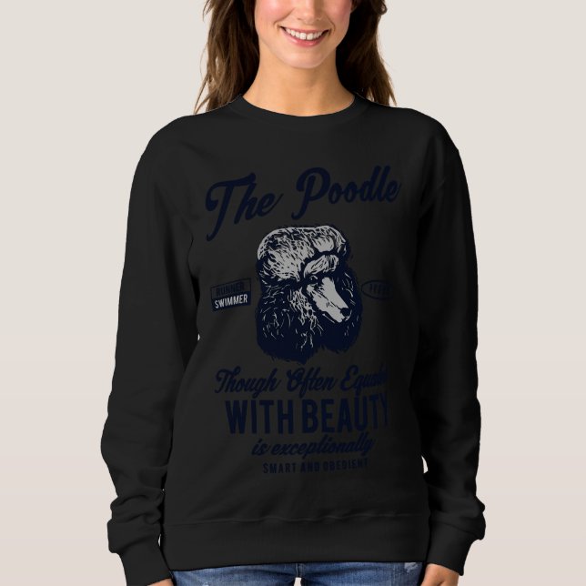 Sudadera Poodle Lovers (Anverso)