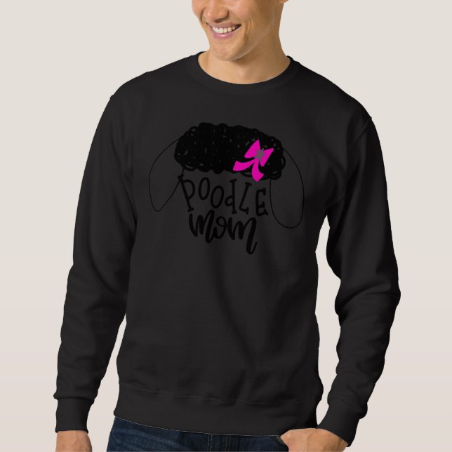 Sudadera Poodle Mom (Anverso)