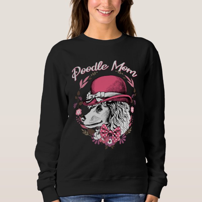 Sudadera Poodle Mom (Anverso)