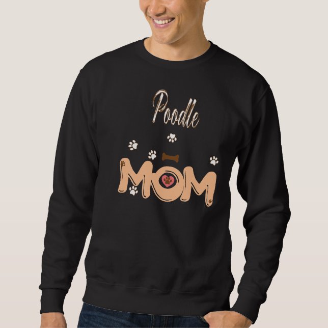 Sudadera Poodle Mom (Anverso)