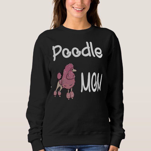 Sudadera Poodle Mom (Anverso)