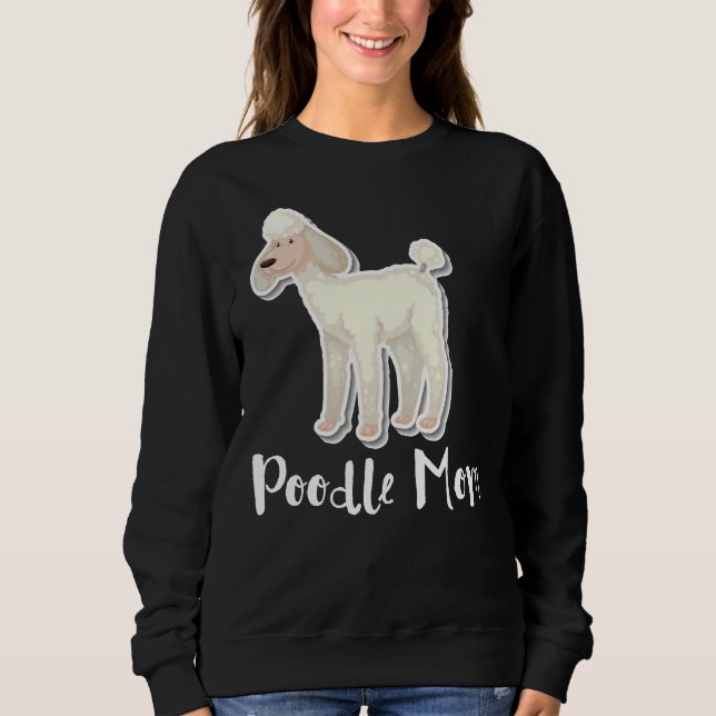 Sudadera Poodle Mom Essential (Anverso)