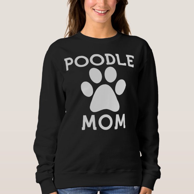 Sudadera Poodle Mom Paw (Anverso)