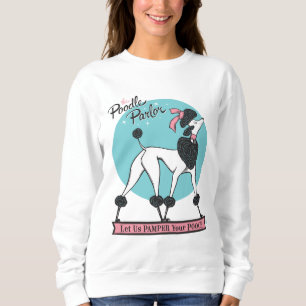 Sudadera Poodle Parlor