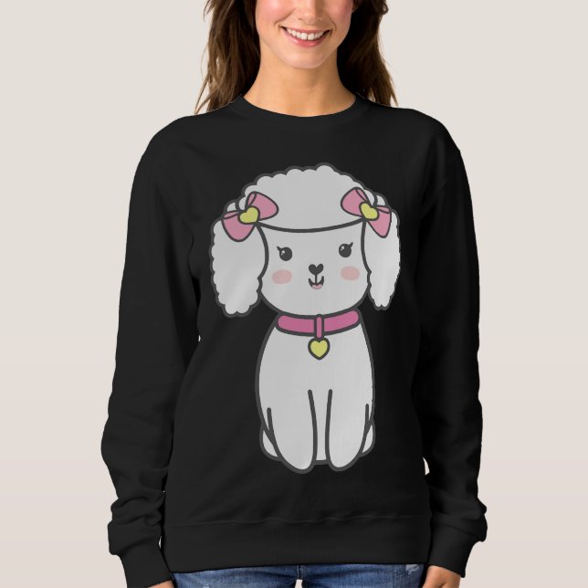Sudadera Poodle Puppy (Anverso)