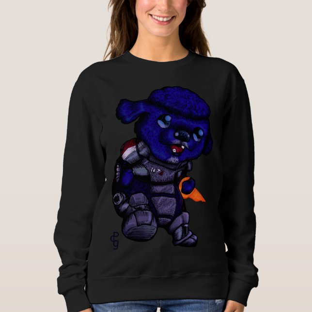 Sudadera Poodle Shepard (Anverso)