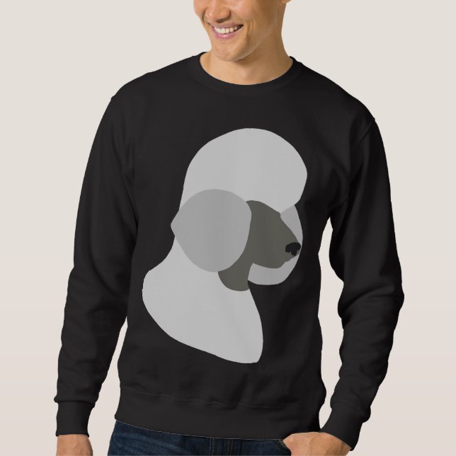 Sudadera Poodle Silhouette (Anverso)