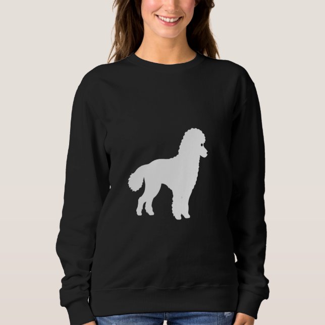 Sudadera Poodle Silhouette (Anverso)