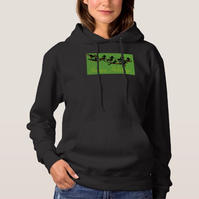 Sudadera Poodle Sleigh (Anverso)