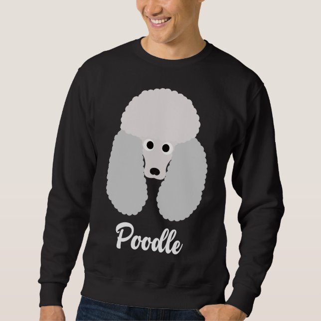 Sudadera Poodle Standard Poodle (Anverso)