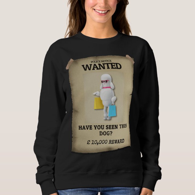 Sudadera Poodle T- (Anverso)