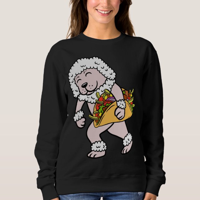 Sudadera Poodle Taco Lover (Anverso)