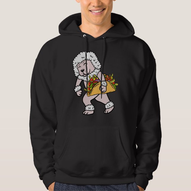 Sudadera Poodle Taco Lover (Anverso)