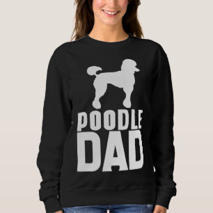 Sudadera Poodle White Dad