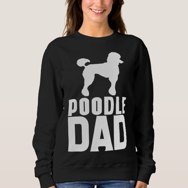 Sudadera Poodle White Dad (Anverso)