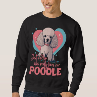 Sudadera Poodledog with heartdecoration  Poodlemom  2
